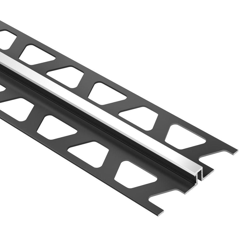 Schluter - DILEX-BWS Profilé pour joint de surface avec zone de mouvement de 3/16" - plastique PVC blanc éclatant 1/4" (6 mm) x 8' 2-1/2"