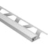Schluter - DILEX-KSA Profilé pour joint de périmètre muni de ruban autoadhésif gris classique - aluminium 3/8" (10 mm) x 8' 2-1/2"