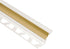 Schluter - DILEX-PHK Profilé à gorge avec un radius de 3/8" - plastique PVC beige clair 1/2" (12.5 mm) x 8' 2-1/2"