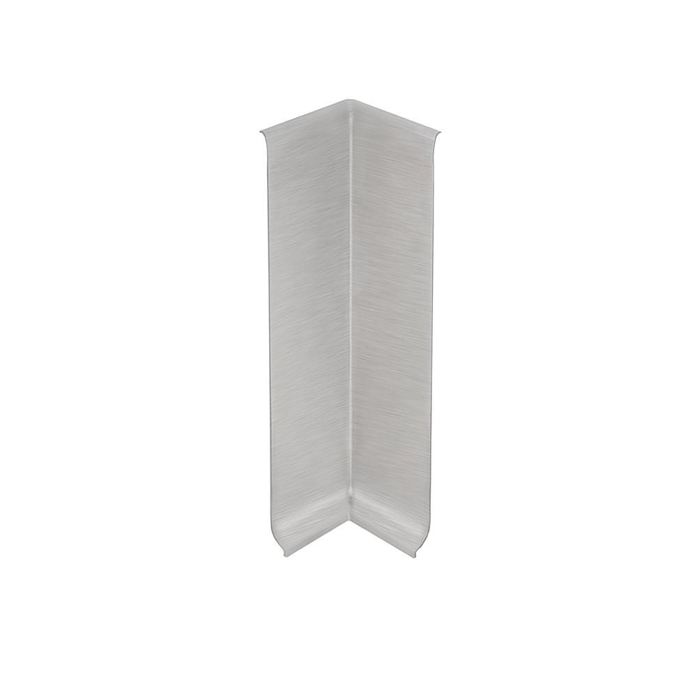 Schluter - DESIGNBASE-SL Coin intérieur 90° - acier inoxydable (V2) brossé 6-3/8" (160 mm)