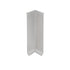 Schluter - DESIGNBASE-SL Coin intérieur 90° - acier inoxydable (V2) brossé 6-3/8" (160 mm)