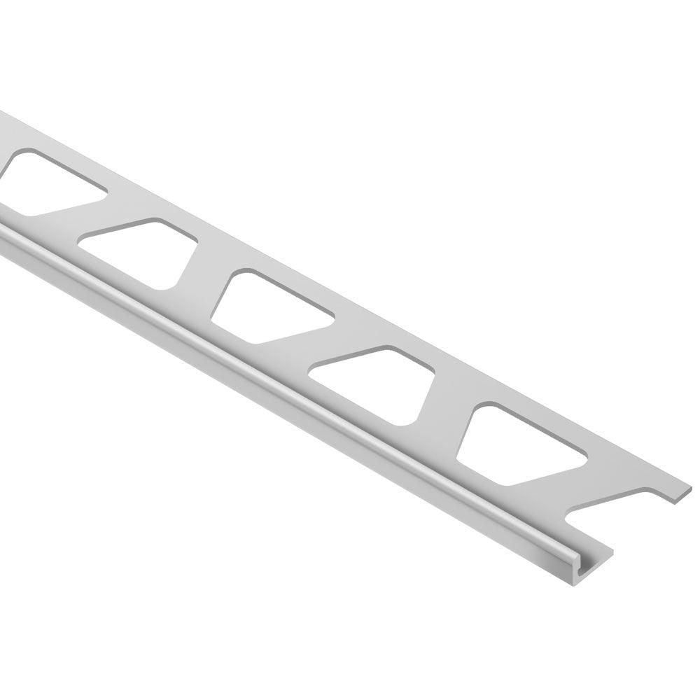 Schluter - SCHIENE Profilé de bordure pour mur/plancher aluminium anodisé mat 3/32" (2 mm) x 8' 2-1/2"