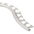 Schluter - RENO-TK Radius Profilé réducteur - aluminium anodisé nickel mat 3/8" (10 mm) x 8' 2-1/2"