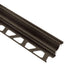 Schluter - DILEX-AHK Profilé à gorge avec un radius de 3/8" (10 mm) - aluminium anthracite foncé 3/8" x 8' 2-1/2"