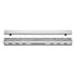 Schluter - KERDI-LINE Ensemble de grille fermée acier inoxydable brossé 1-1/8" x 48"