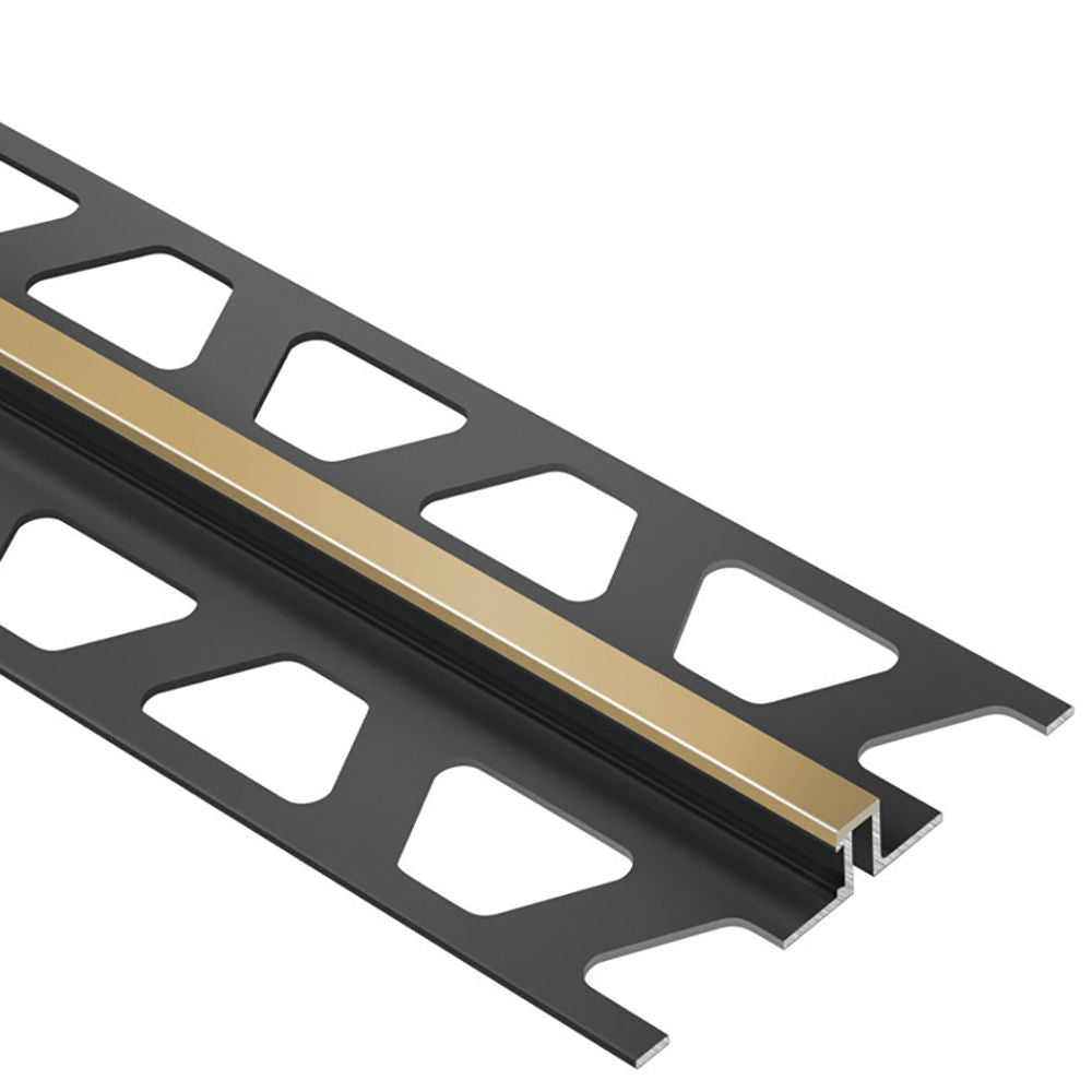 Schluter - DILEX-BWS Profilé pour joint de surface avec zone de mouvement de 3/16" - plastique PVC beige clair 7/16" (11 mm) x 8' 2-1/2"