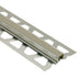 Schluter - DILEX-KSN Profilé pour joint de surface avec insertion gris de 7/16" - acier inoxydable (V2) 1/2" (12.5 mm) x 8' 2-1/2"