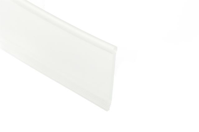 Schluter - SHOWERPROFILE-WSL Bordure droite - plastique PVC  5/16" (8 mm) x 39"