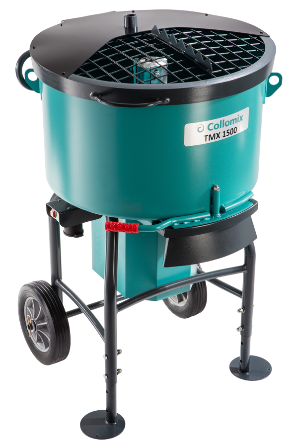 Collomix - Malaxeur compact TMX 1500, avec racleur de bord, 3 dimensions