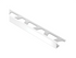 Schluter - 7/16" (11 mm) x 8' 2-1/2" - SCHIENE Profilé de bordure de mur aluminium blanc éclatant ||A110BW