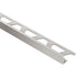 SCHIENE Profilé de bordure de mur/plancher aluminium anodisé nickel mat 1/4" (6 mm) x 8' 2-1/2" ||A60AT