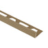 Schluter - SCHIENE Profilé de bordure de mur aluminium beige 5/16" (8 mm) x 8' 2-1/2"