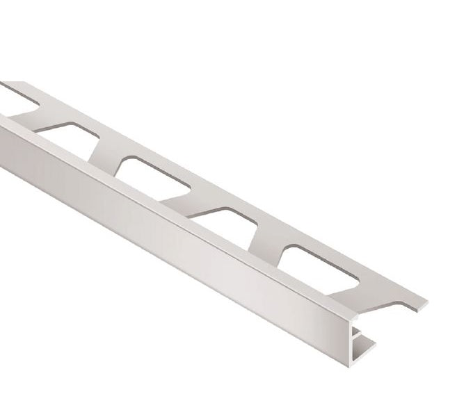 Schluter - SCHIENE Moulure de bordure pour plancher Aluminium anodisé mat 1/2" (12.5 mm) x 10'