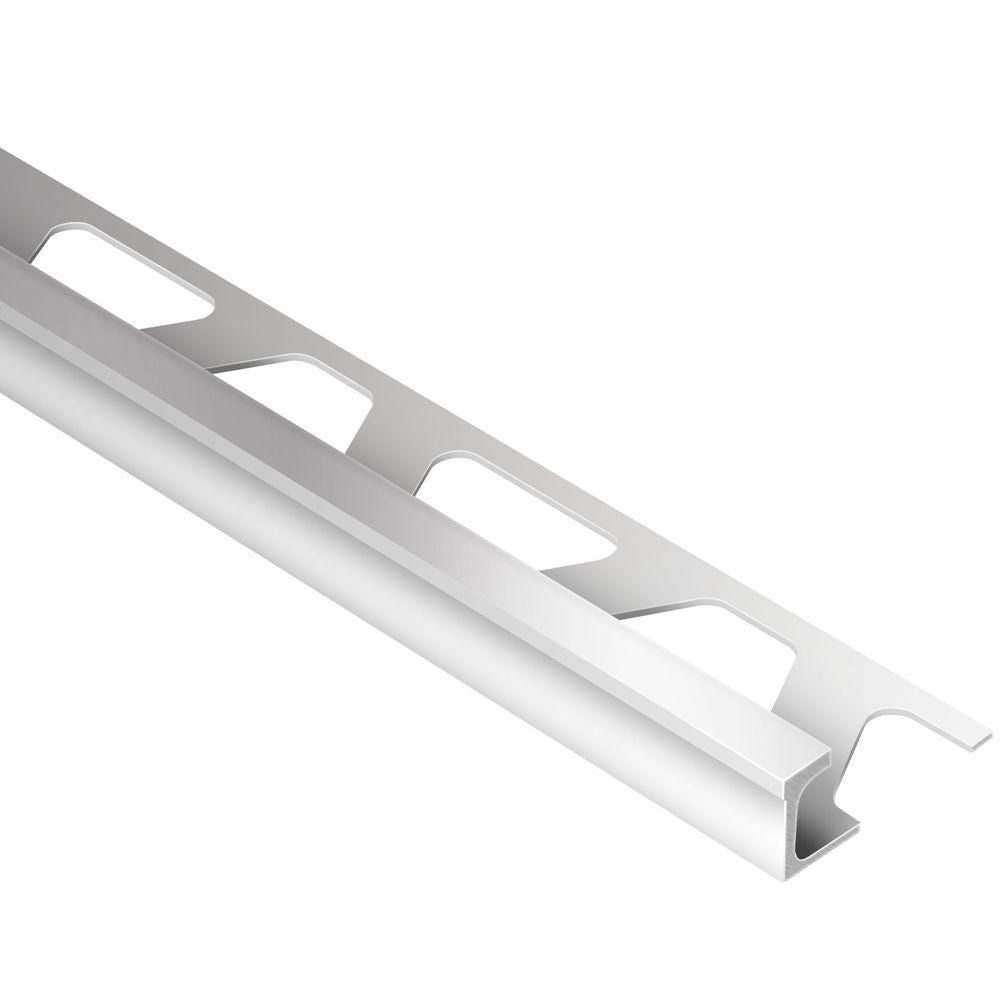 Schluter - DECO Profilé décoratif de protection de rebord large - aluminium anodisé mat 1/2" (12.5 mm) x 8' 2-1/2"