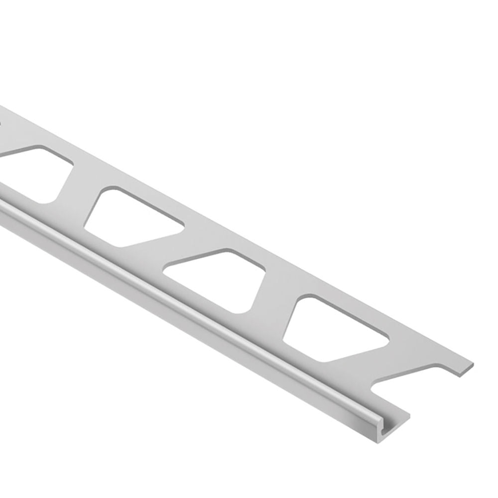 Schluter - SCHIENE Profilé de bordure pour mur/plancher aluminium anodisé mat 3/16" (4.5 mm) x 8' 2-1/2"
