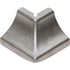 Schluter - DILEX-EHK Coin extérieur 90° 2-directions avec un radius de 23/32" (18.5 mm) - acier inoxydable (V2) brossé