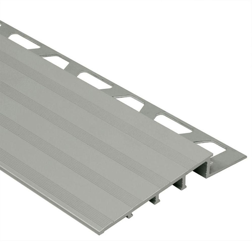 Schluter - RENO-RAMP Profilé réducteur large - aluminium anodisé mat 2" x 8' 2-1/2" x 1/4" (6 mm)