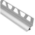 Schluter - DILEX-AHKA Profilé à gorge avec un radius de 3/8" - aluminium anodisé mat 5/16" (8 mm) x 8' 2-1/2"