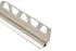 Schluter - DILEX-AHKA Profilé à gorge avec un radius de 3/8" - aluminium anodisé nikel brossé 5/16" (8 mm) x 8' 2-1/2"