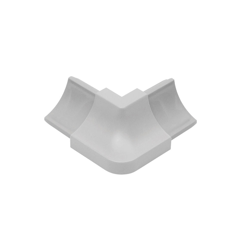 Schluter - DILEX-HKW Coin extérieur 90° avec un radius de 11/16" (18 mm) - plastique PVC gris classique