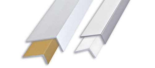 Progress Profiles - Moulure de protection de coin extérieur en "L" aluminium anodisé argent 19/32" (15 mm) x 1-3/16" x 6' 6-3/4"