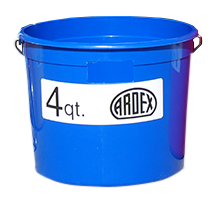 Ardex - M-4.0 Seau à mesurer - 4 qt