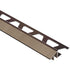 Schluter - RENO-TK Profilé réducteur - aluminium anodisé bronze antique 1/2" (12.5 mm) x 8' 2-1/2"