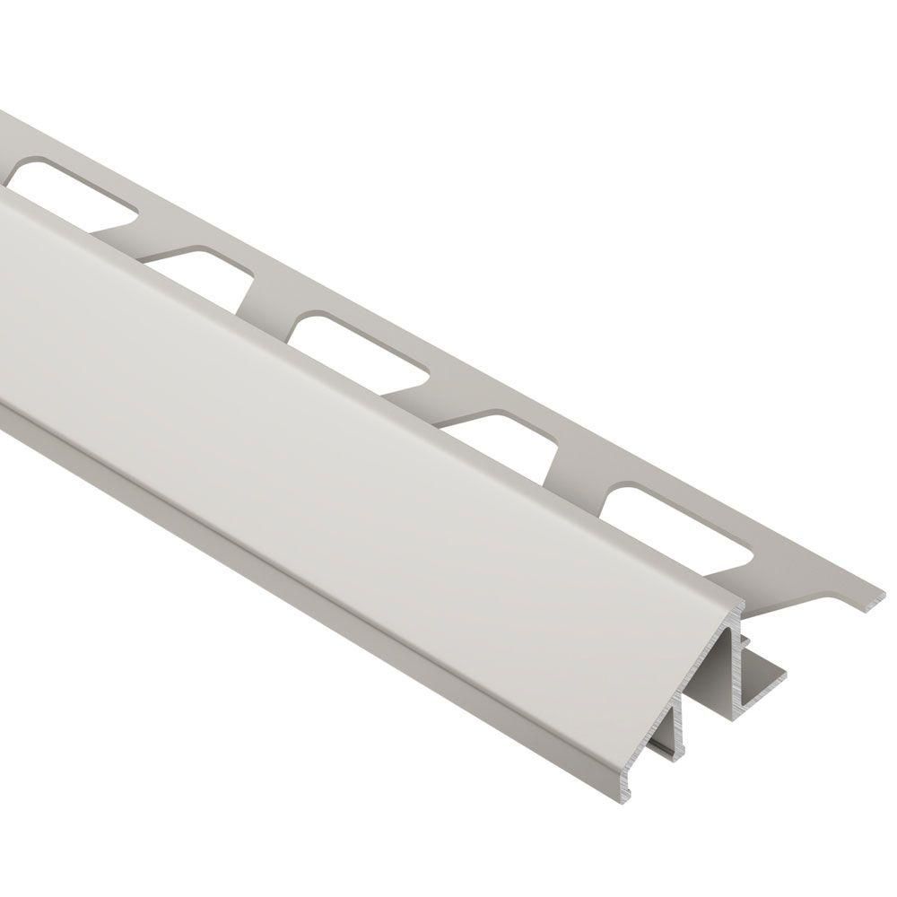 Schluter - RENO-U Profilé réducteur - aluminium anodisé nickel mat 1/2" (12.5 mm) x 8' 2-1/2"