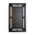 Fittes - Trappe de ventilation avec retour d'air OG Matte Black 8" x 30"