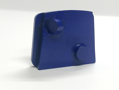 PHX - Segment de meulage diamanté AgressX PCD pour retirer la colle sur le béton tendre (paquet de 9)