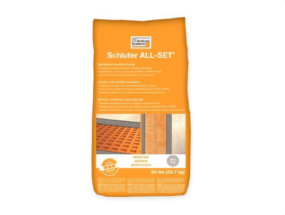 SETA50G - Gris 50 lb - Schluter ALL-SET Ciment-colle modifié