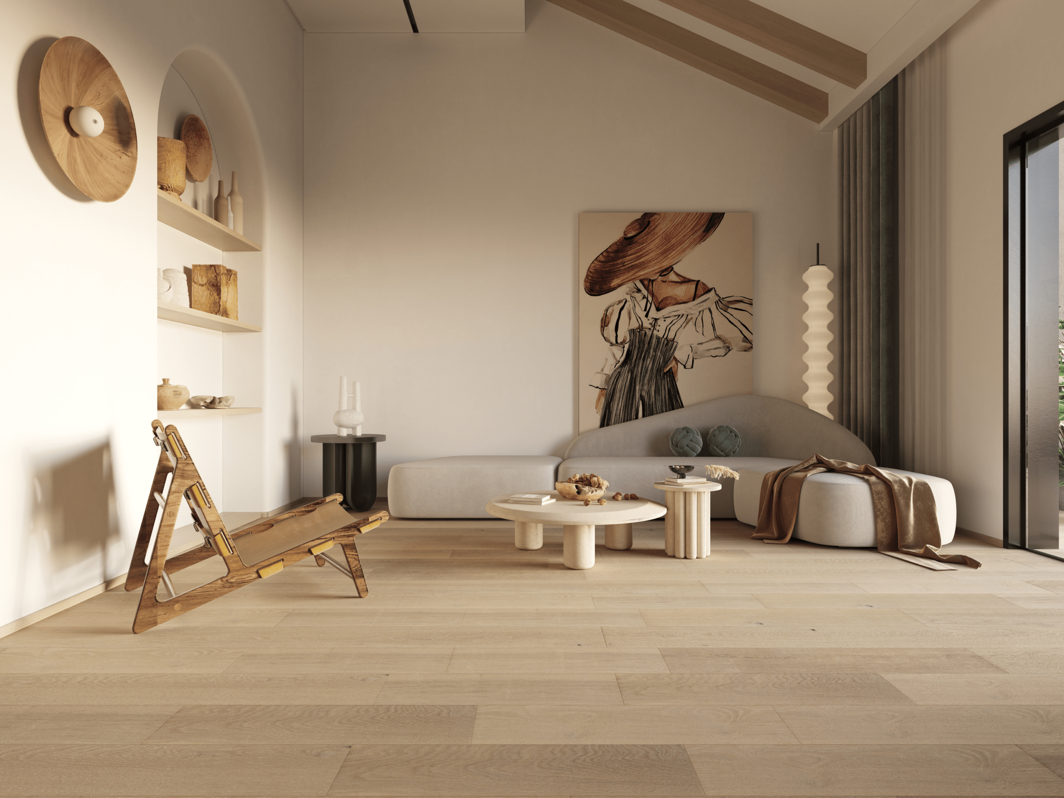 American Oak 6" Collection - Naked Oak