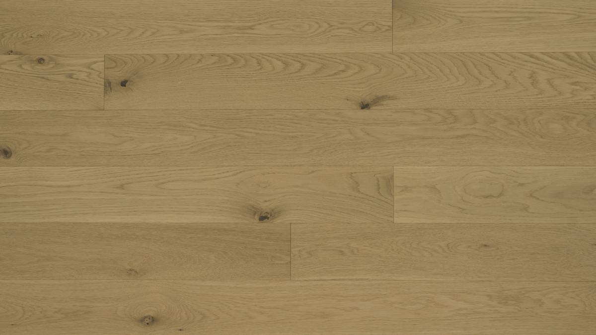 Vidar - Click - Honey Wheat - Plancher de bois d'ingénierie à clic en chêne blanc américain, grade Character (ABCD) - 5" x 1/2"