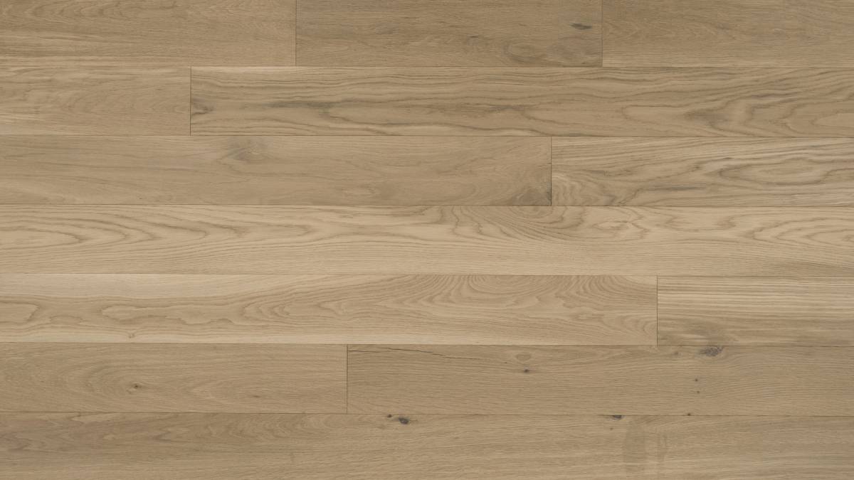 Vidar - Click - Macaroon - Plancher de bois d'ingénierie à clic en chêne blanc américain, grade Character (ABCD) - 5" x 1/2"