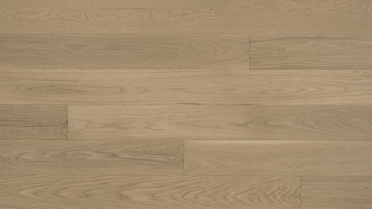 Vidar - Click - Macaroon - Plancher de bois d'ingénierie à clic en chêne blanc américain, grade Select & Better (AB) - 5" x 1/2"