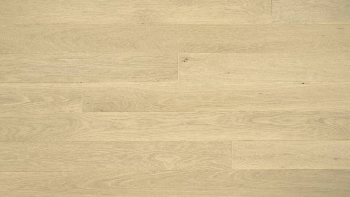 Vidar - Click - Naked Oak - Plancher de bois d'ingénierie à clic en chêne blanc américain, grade Select (ABC) - 5" x 1/2"