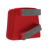PHX - Meule Extra-Soft avec 2 segments rectangulaires diamantés grain 16 for PHX21/D21/D28