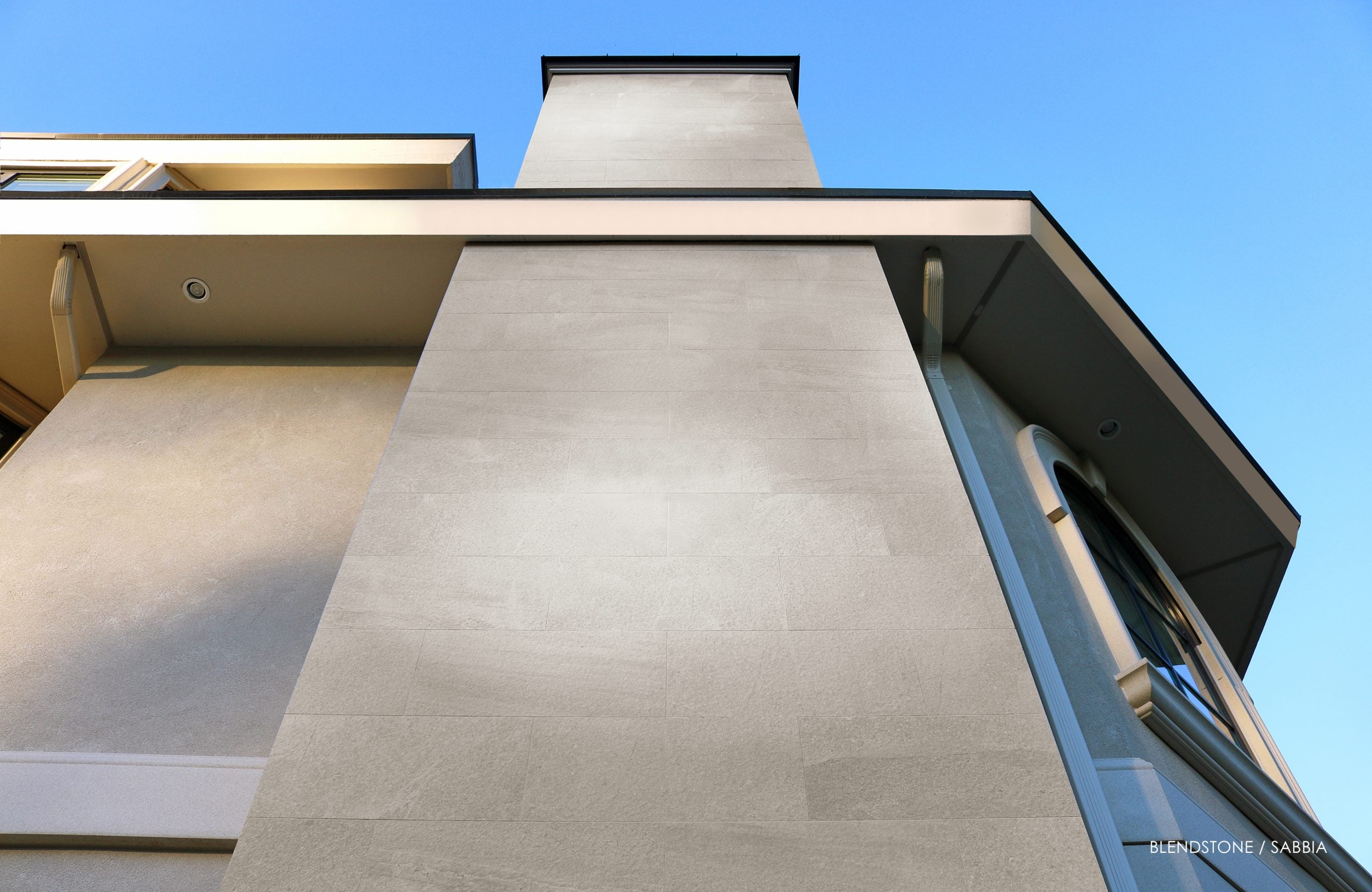 Enmon Blendstone Sabbia — dalle de patio en porcelaine 20 mm