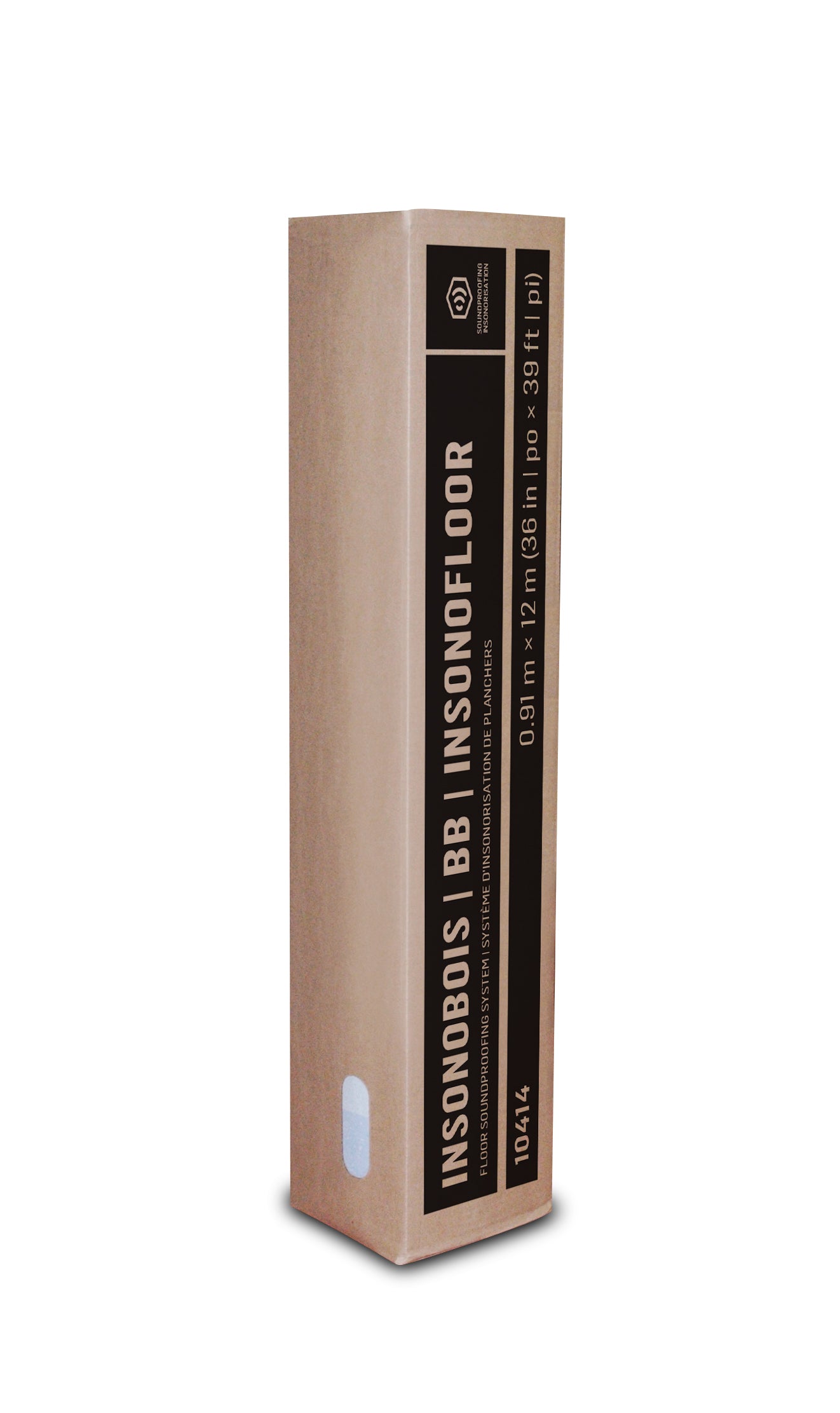 Soprema - Sous-couche acoustique Insonobois BB 35" x 39' - 3.5 mm