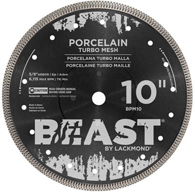 Lackmond - BEAST Pro Lame au diamant Mesh Turbo - 10"