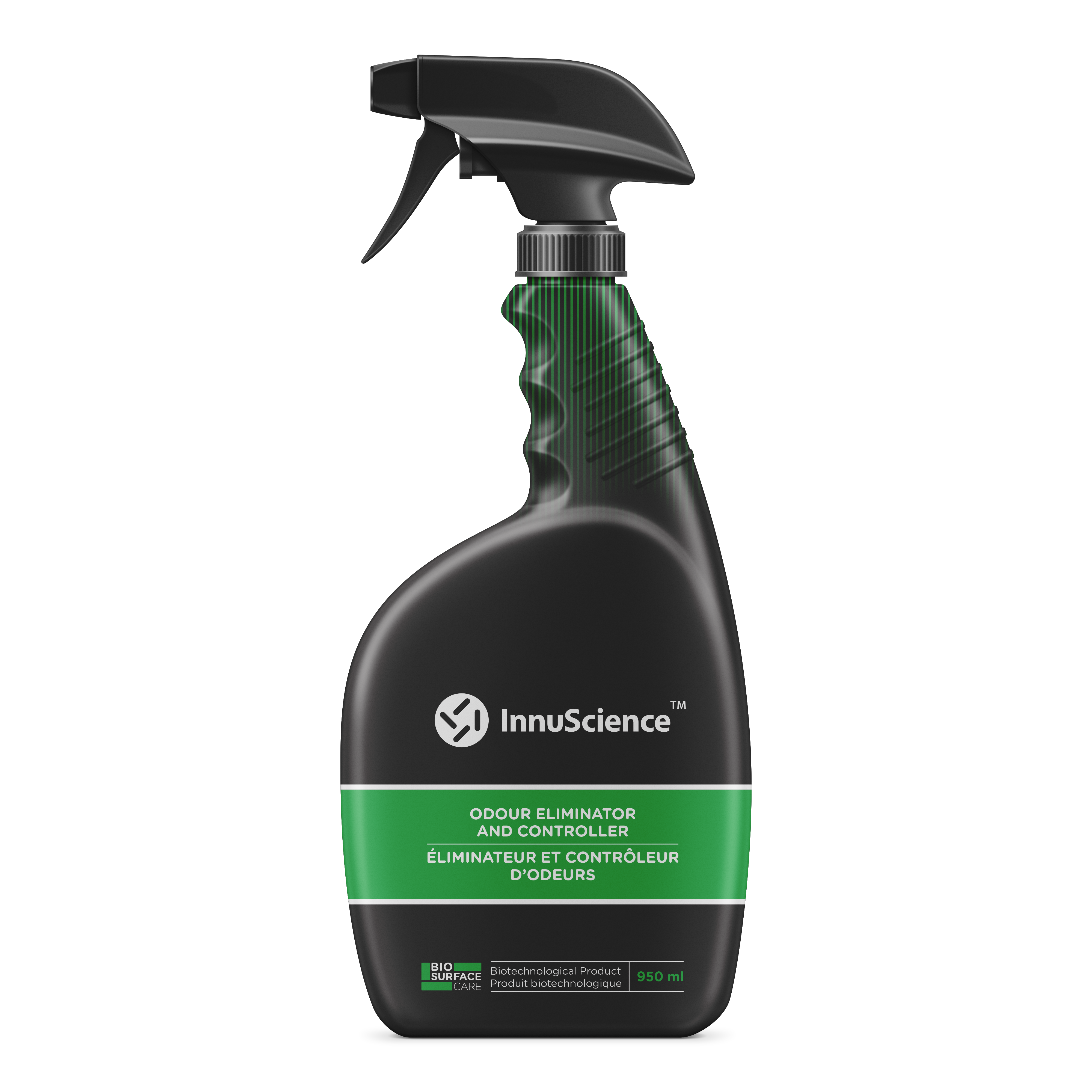 InnuScience - Bio Surface Pro - Éliminateur et contrôleur d'odeurs générales 950 ml