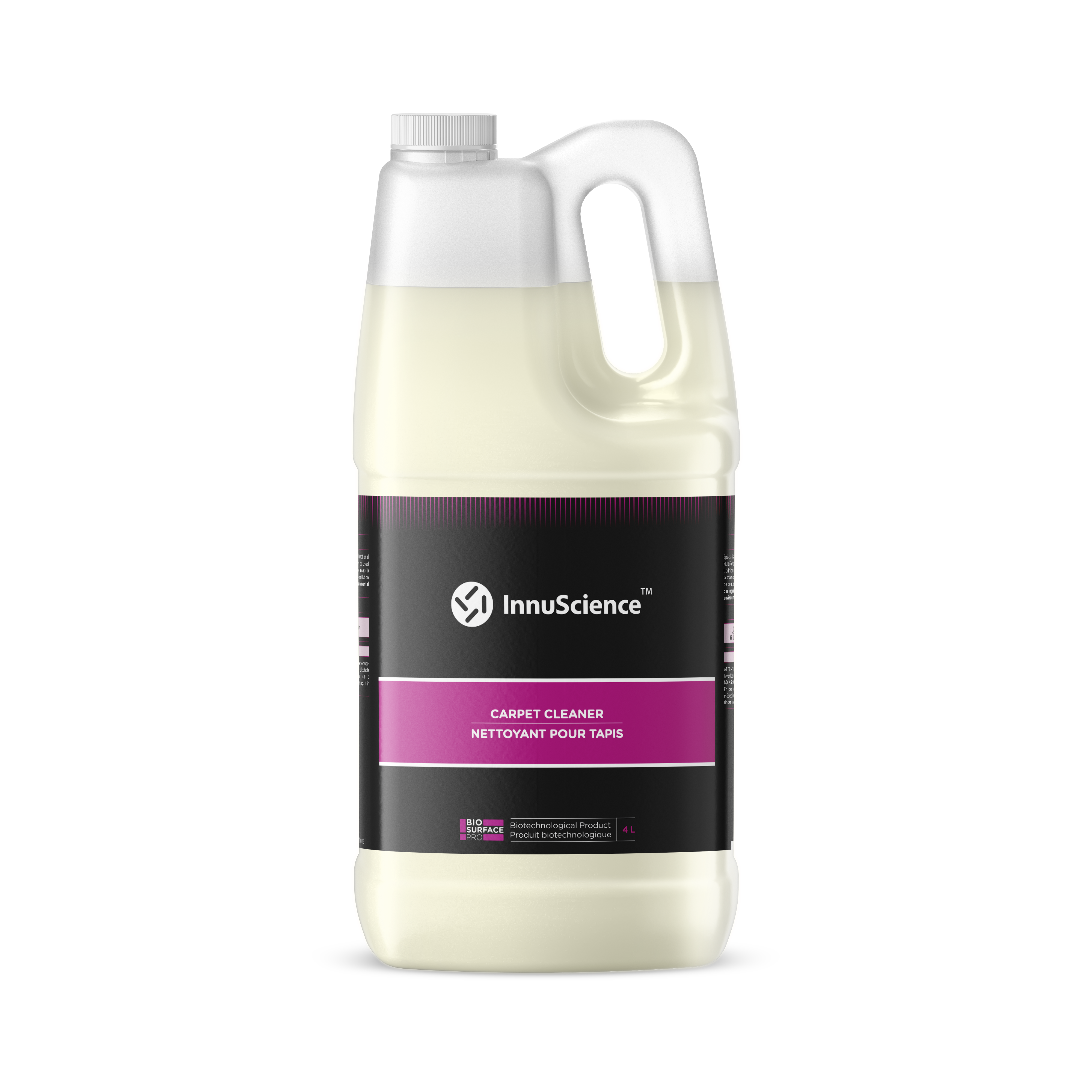 InnuScience - Bio Surface Pro - Nettoyant pour tapis 4 L