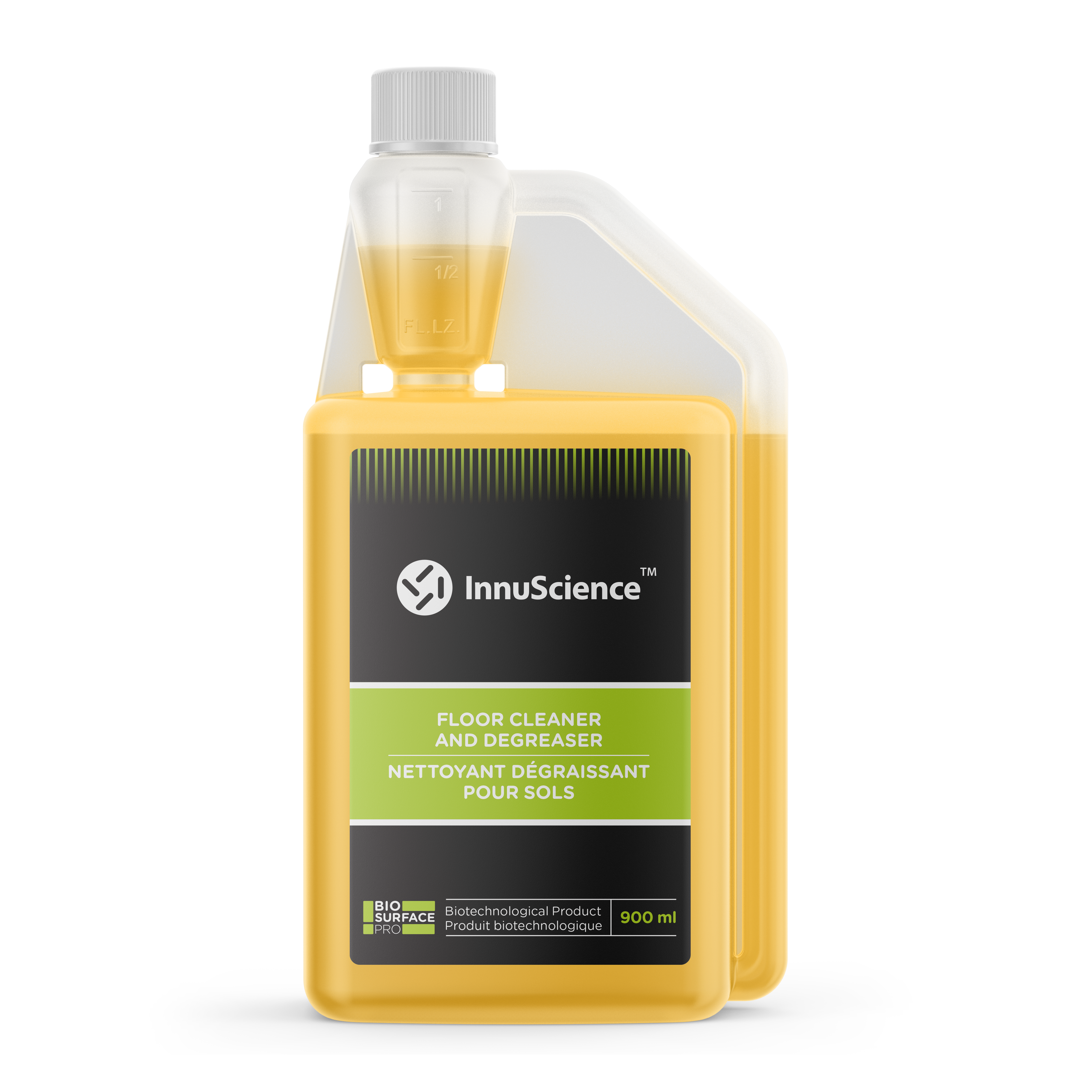 InnuScience - Bio Surface Pro - Nettoyant dégraissant pour sols 900 ml