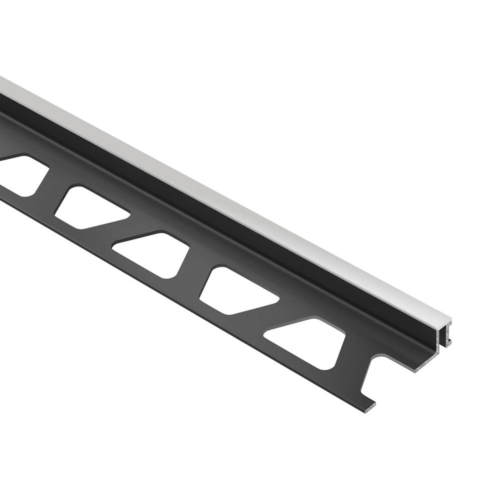 Schluter - DILEX-BWA Profilé de joint de mouvement de périmètre isolant le carrelage des structures - plastique PVC gris classique 1/2" (12.5 mm) x 8' 2-1/2"