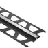Schluter - DILEX-BWS Profilé pour joint de surface avec zone de mouvement de 3/16" - plastique PVC gris classique 1/2" (12.5 mm) x 8' 2-1/2"