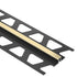 Schluter - DILEX-BWS Profilé pour joint de surface avec zone de mouvement de 3/16" - plastique PVC sable 1/2" (12.5 mm) x 8' 2-1/2"