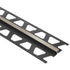 Schluter - DILEX-BWS Profilé pour joint de surface avec zone de mouvement de 3/16" (4.5 mm) - plastique PVC gris 3/16" x 8' 2-1/2"
