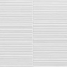 Centura - 3D WALL PLASTER - Ceramic Tile - BARCODE WHITE 20 in x 48 in x 8.5 mm