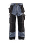 Blaklader - Pantalon de travail X1600 #9499 Gris/Noir 38/34