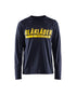 Blaklader - T-Shirt imprimé à manches longues #8600 Marine foncé M